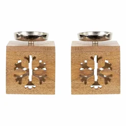 Northlight 4.75" Tealight 2-pc. Candle Holder