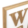 Northlight Welcome Framed Porch Sign