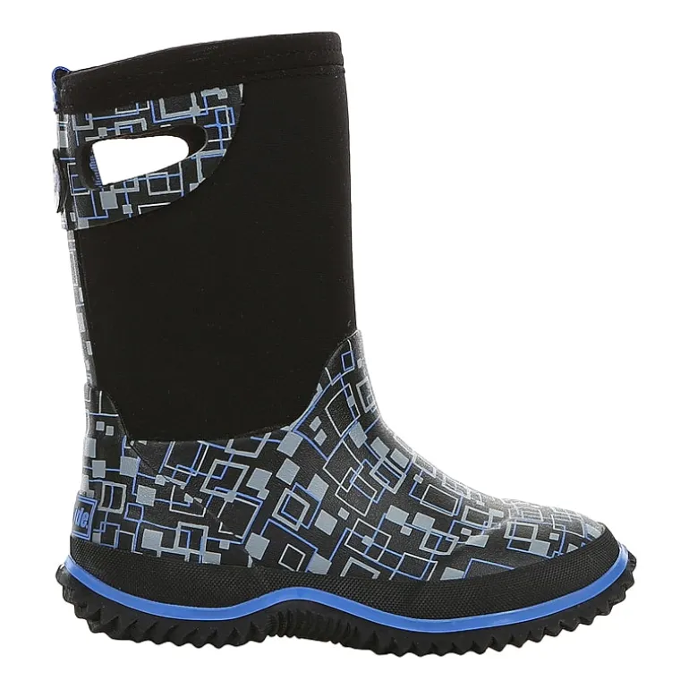 Northside Little & Big Kid Boys Raiden Waterproof Insulated Flat Heel Rain Boots
