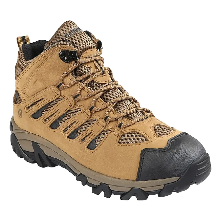 Northside Mens Stimson Ridge Mid Boot Waterproof Flat Heel Hiking Boots