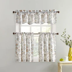 No 918 Signy 2-pc. Rod Pocket Window Tier