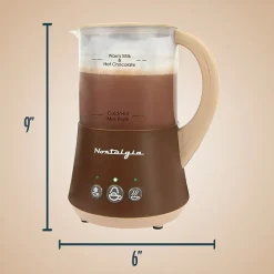 Nostalgia FHCM4BR Frother & Hot Chocolate Maker