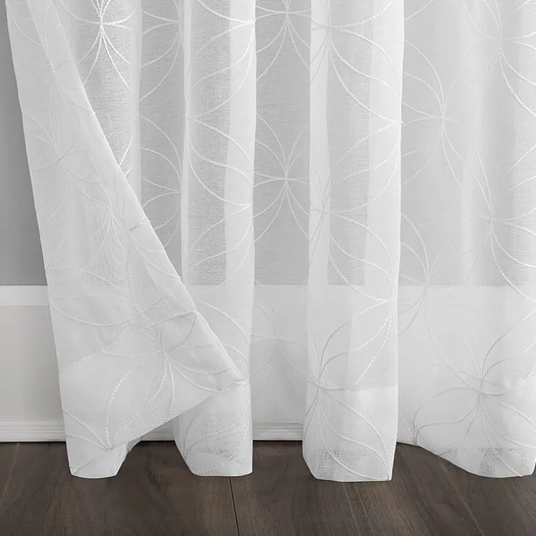 No 918 Tamaryn Rod Pocket Sheer Single Curtain Panel