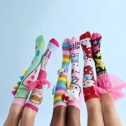 Novelty Crazy Sock Big Kid Unisex 1 Pair Knee High Socks