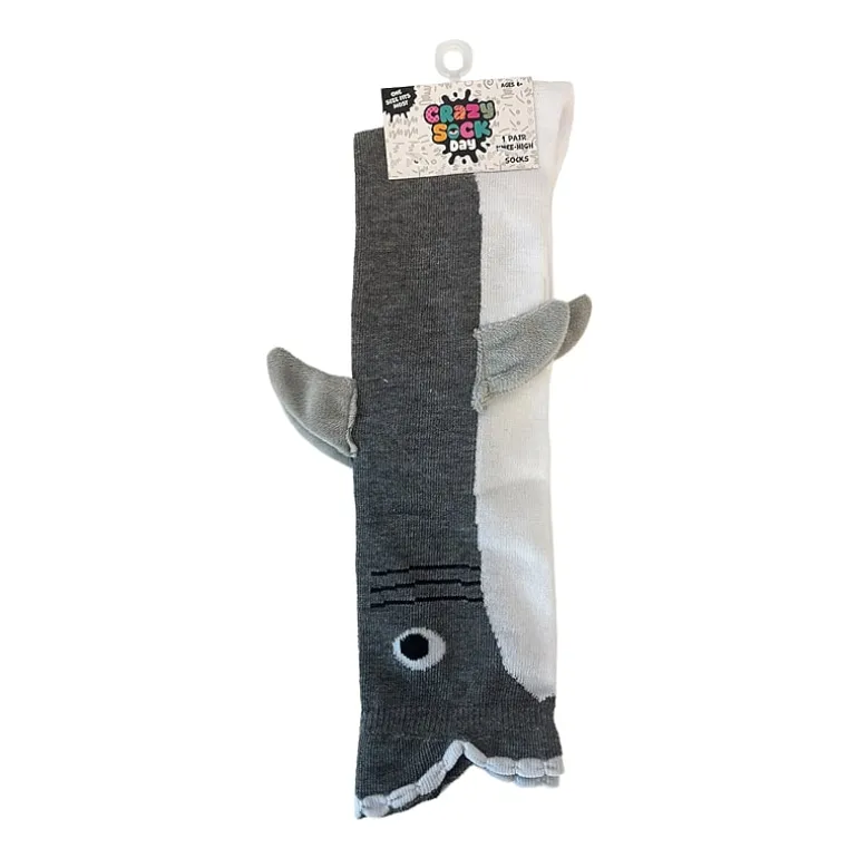 Novelty Crazy Sock Big Kid Unisex 1 Pair Knee High Socks