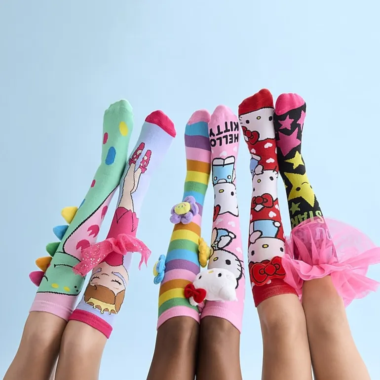 Novelty Crazy Sock Big Kid Unisex 1 Pair Knee High Socks
