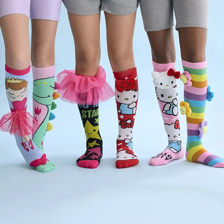 Novelty Crazy Sock Big Kid Unisex 1 Pair Knee High Socks