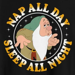 Novelty Mens Crew Neck Short Sleeve Classic Fit Seven Dwarfs Big and Tall Graphic T-Shirt
