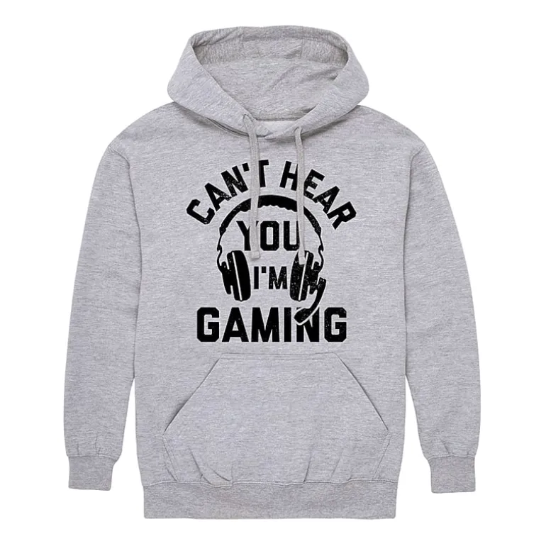 Novelty Mens Long Sleeve Gaming Hoodie