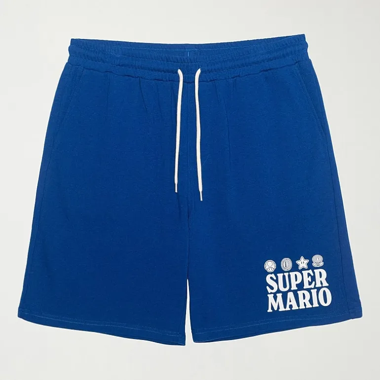 Novelty Mens Super Mario Pull-On Short