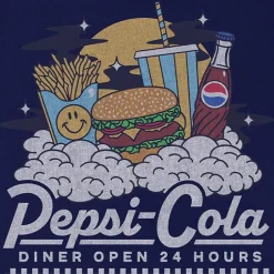 Novelty Pepsi Mens Crew Neck Short Sleeve Regular Fit Graphic T-Shirt