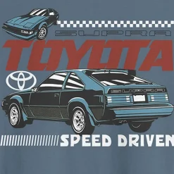 Novelty Toyota N Mens Crew Neck Short Sleeve Classic Fit Big and Tall Graphic T-Shirt