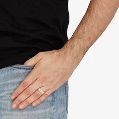 Nugget Mens 14K Gold Fashion Ring