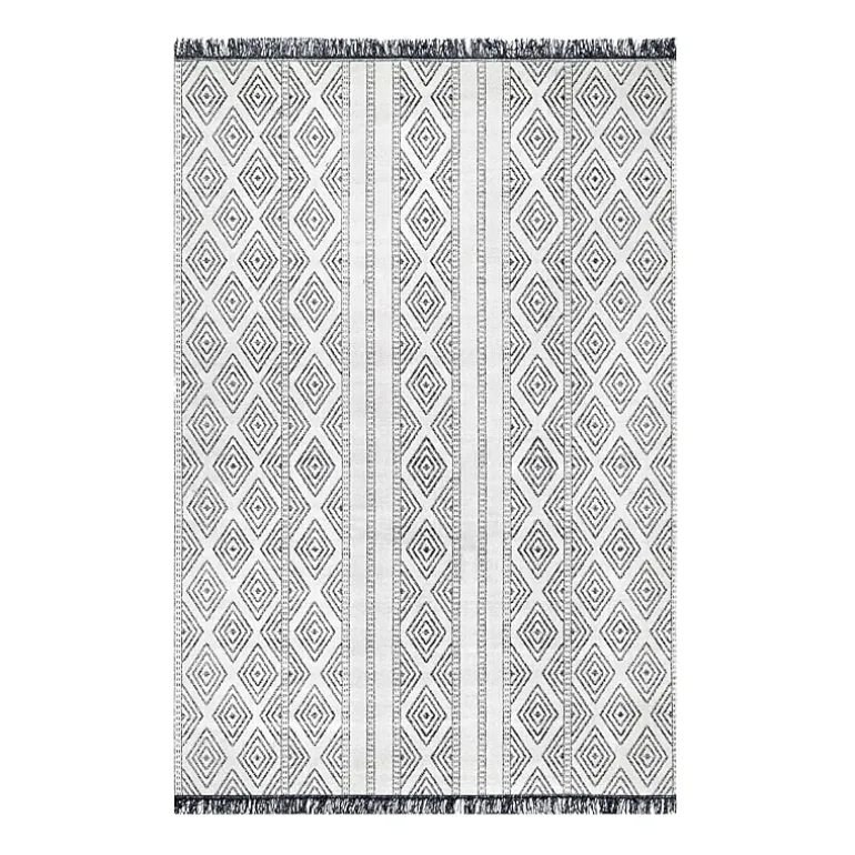 Nuloom Miriam Striped Indoor Outdoor Rectangular Area Rug