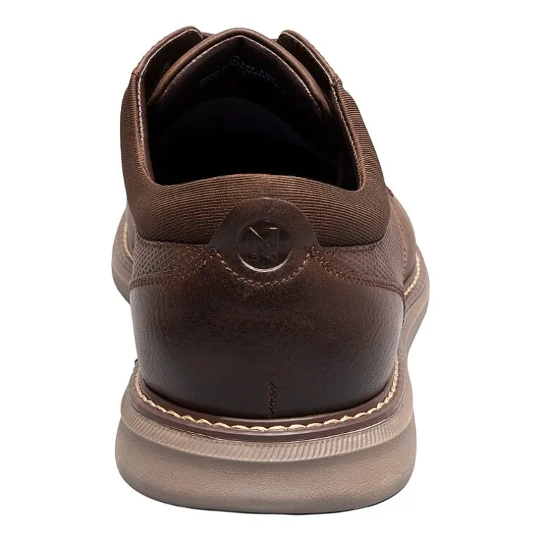 Nunn Bush Chase Mens Round Closed Toe Oxford Shoes