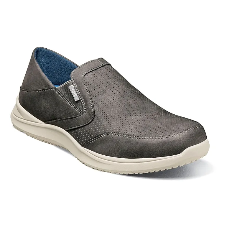 Nunn Bush Conway Mens Moc Closed Toe Slip-On Shoe