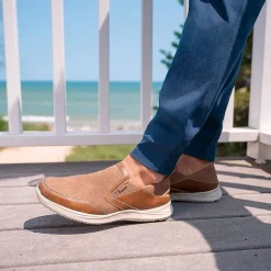 Nunn Bush Conway Mens Moc Closed Toe Slip-On Shoe