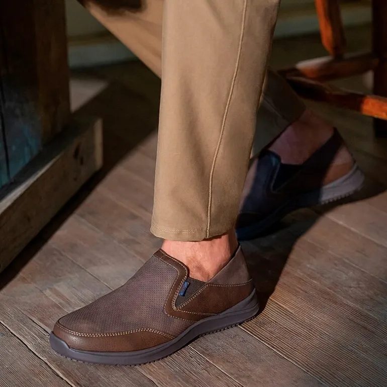 Nunn Bush Conway Mens Moc Closed Toe Slip-On Shoe