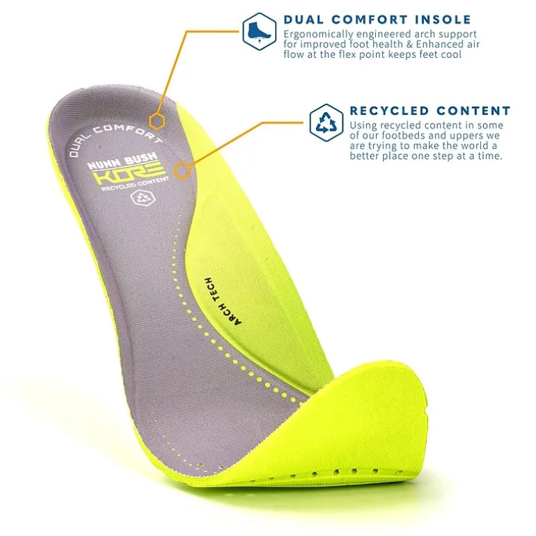 Nunn Bush Kore EZ Hero Mens Closed Toe Oxford Shoes