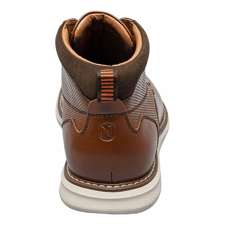 Nunn Bush Mens Chase Plain Toe Flat Heel Chukka Boots
