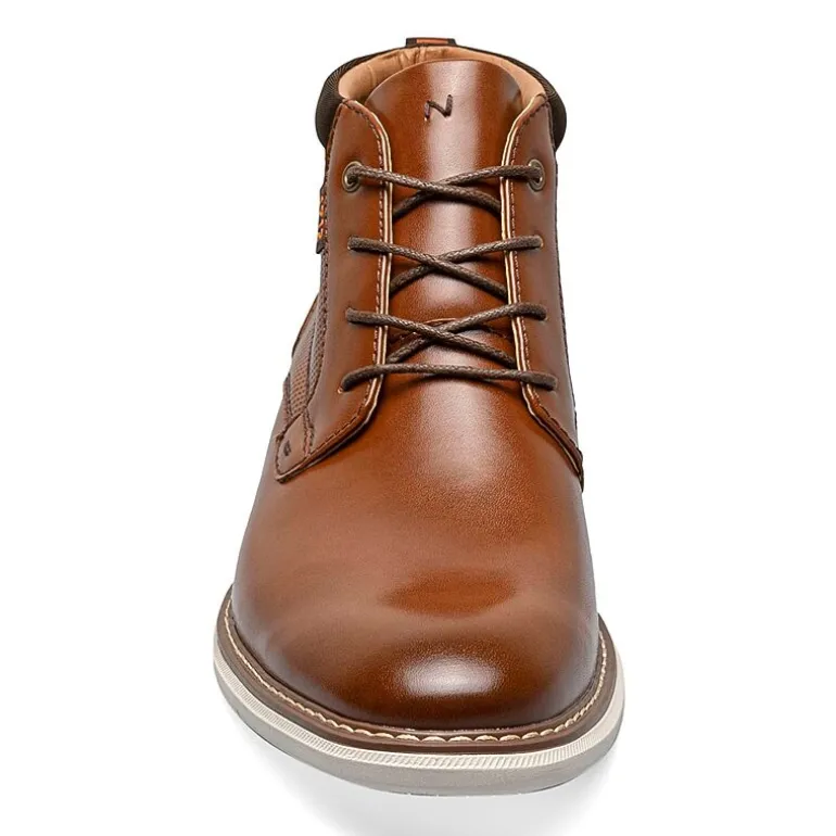 Nunn Bush Mens Chase Plain Toe Flat Heel Chukka Boots