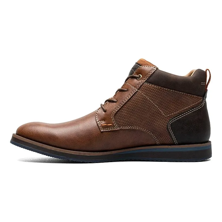 Nunn Bush Mens Circuit Flat Heel Chukka Boots