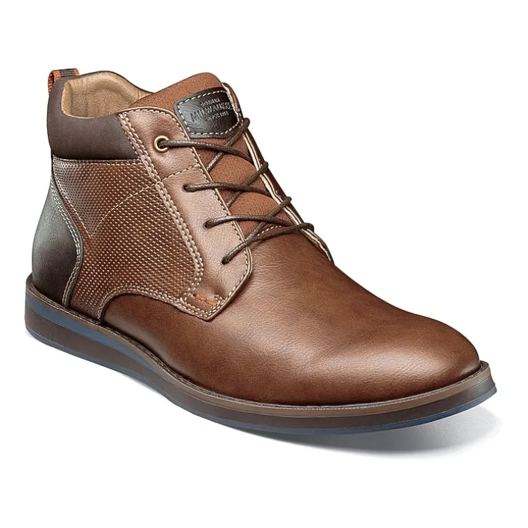 Nunn Bush Mens Circuit Flat Heel Chukka Boots