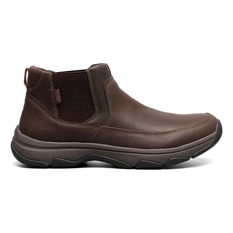 Nunn Bush Mens Excavate Moc Flat Heel Chelsea Boots