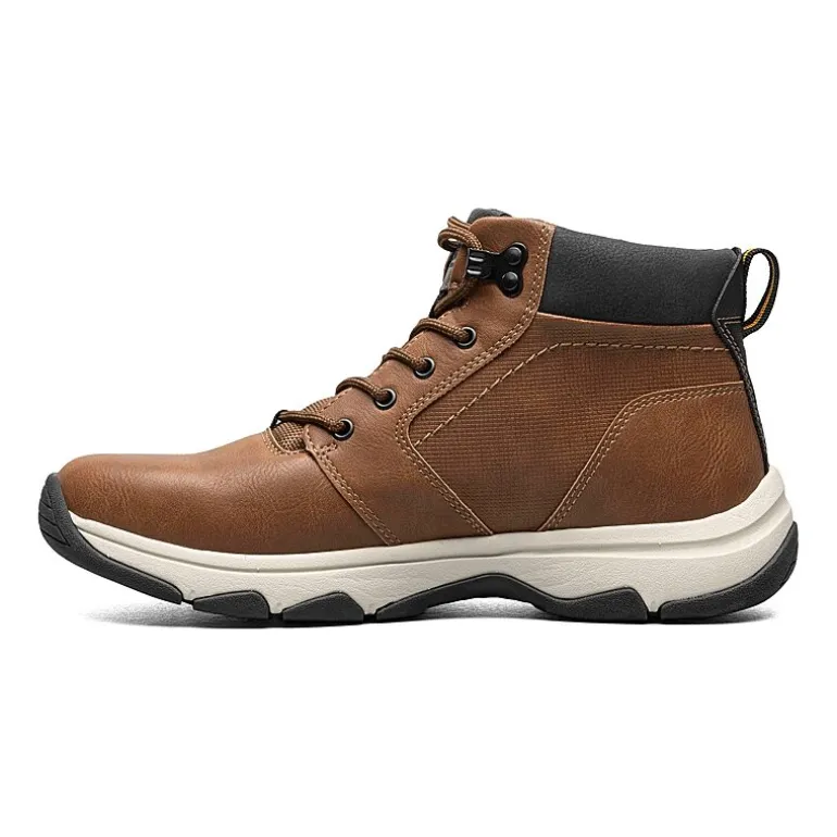 Nunn Bush Mens Excavate Plain Flat Heel Lace Up Boots