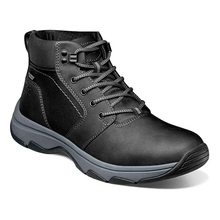 Nunn Bush Mens Excavate Plain Flat Heel Lace Up Boots
