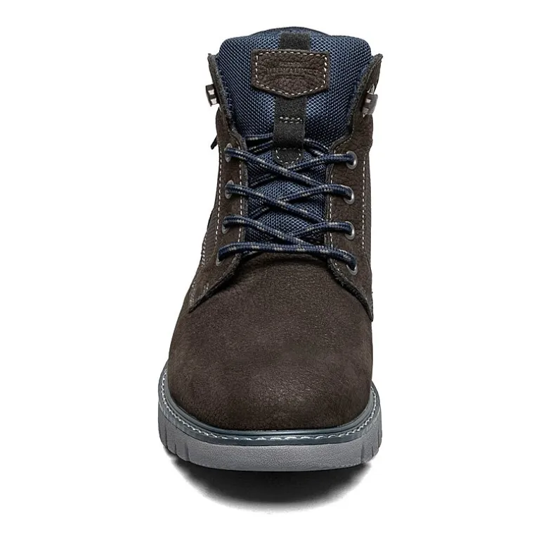 Nunn Bush Mens Karnak Plain Flat Heel Lace Up Boots
