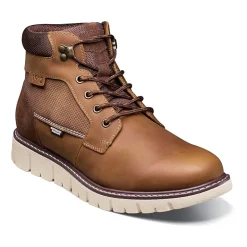Nunn Bush Mens Karnak Plain Flat Heel Lace Up Boots