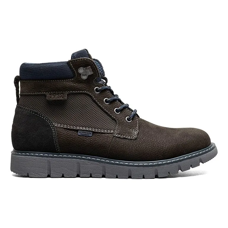 Nunn Bush Mens Karnak Plain Flat Heel Lace Up Boots