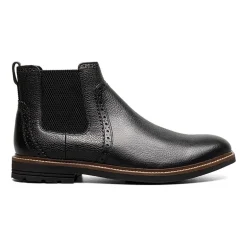 Nunn Bush Mens Otis Ii Plain Flat Heel Chelsea Boots