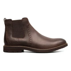 Nunn Bush Mens Otis Ii Plain Flat Heel Chelsea Boots