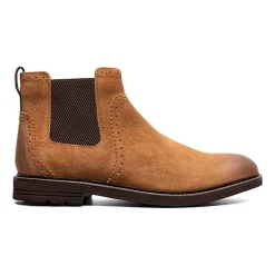 Nunn Bush Mens Otis Ii Plain Flat Heel Chelsea Boots