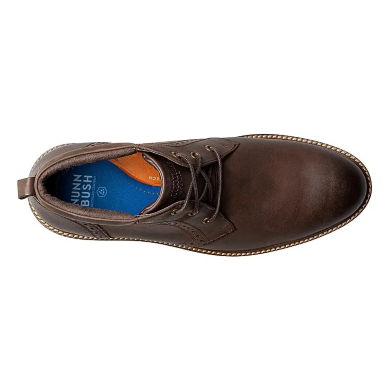 Nunn Bush Mens Ozark Ii Plain Flat Heel Chukka Boots