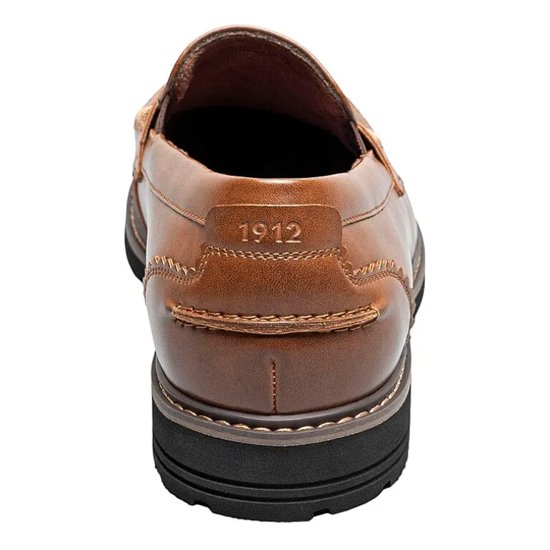Nunn Bush Oslo Mens Moc Closed Toe Slip-On Shoe