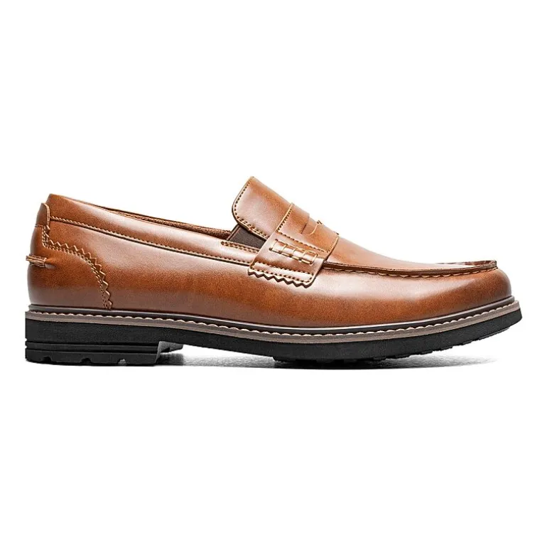 Nunn Bush Oslo Mens Moc Closed Toe Slip-On Shoe