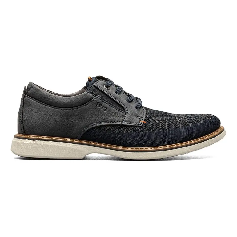 Nunn Bush Otto Knit Plain Mens Round Oxford Shoes