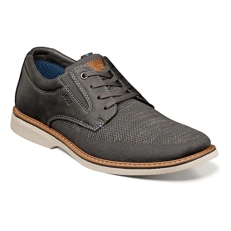 Nunn Bush Otto Knit Plain Mens Round Oxford Shoes