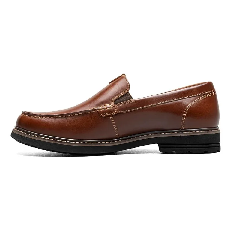 Nunn Bush Owen II Mens Moc Closed Toe Slip-On Shoe