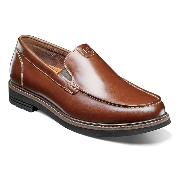 Nunn Bush Owen II Mens Moc Closed Toe Slip-On Shoe