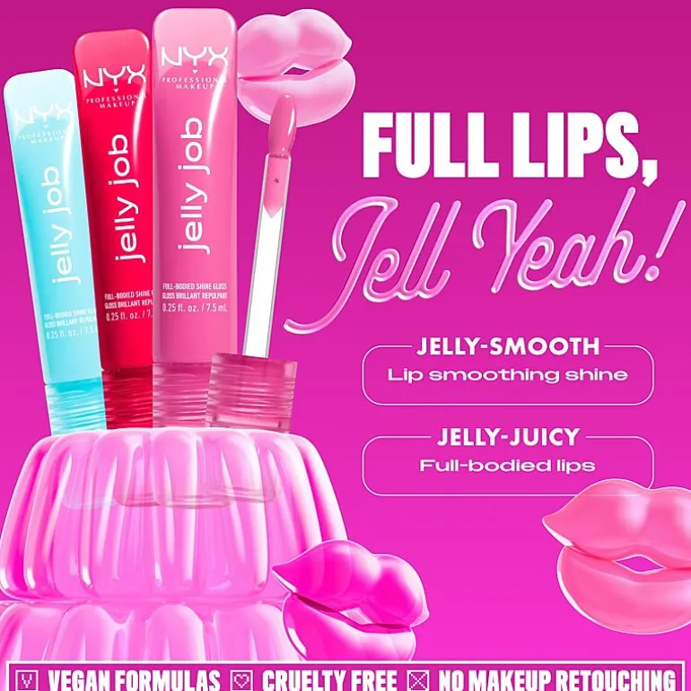 NYX Professional Jelly Job Full-Bodied High Shine Gloss