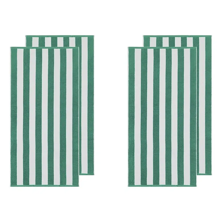 Oceanfront Resort Classic Cabana Stripe 4-pc. Beach Towel