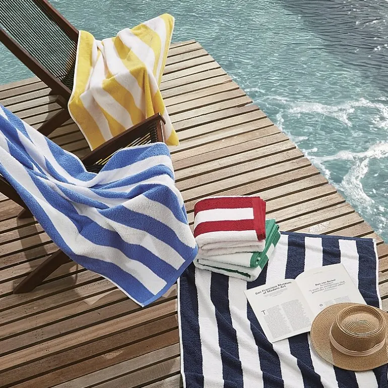 Oceanfront Resort Classic Cabana Stripe 4-pc. Beach Towel
