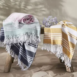 Oceanfront Resort Salty Stripe Turkish Sand Free 4-pc. Beach Towel