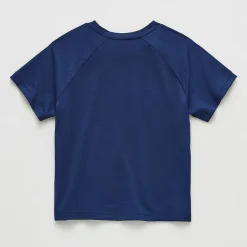 Okie Dokie Active Mesh Toddler & Little Boys Round Neck Short Sleeve Relaxed Fit Graphic T-Shirt