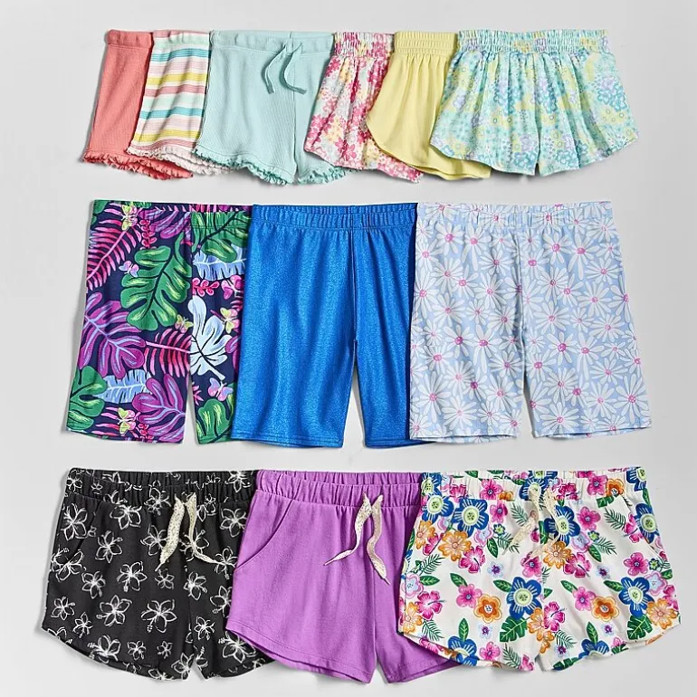 Okie Dokie Active Toddler Girls Pull-On Short
