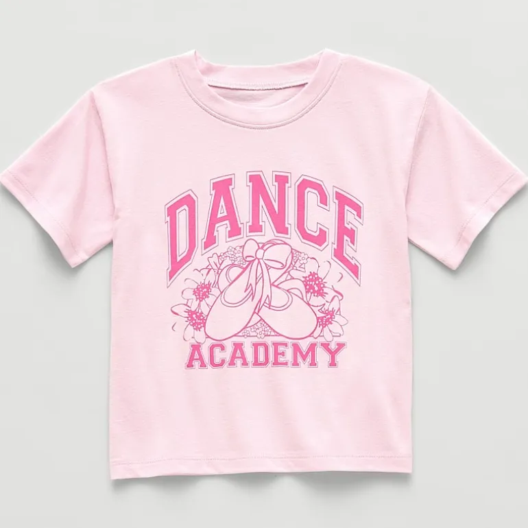 Okie Dokie Active Toddler & Little Girls Crew Neck Short Sleeve Regular Fit Graphic T-Shirt